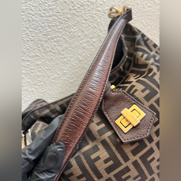 Fendi ZUcca Shoulder Bag - Picture 3 of 16